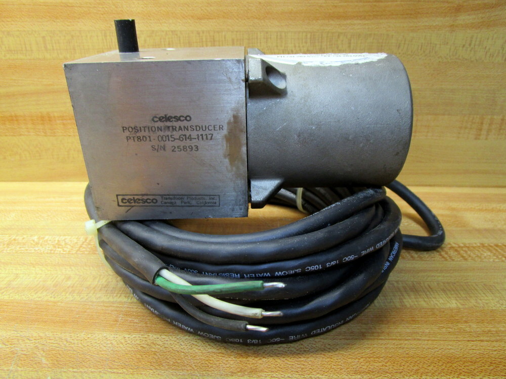 Celesco PT801-0015-614-1117 Position Transducer PT80100156141117