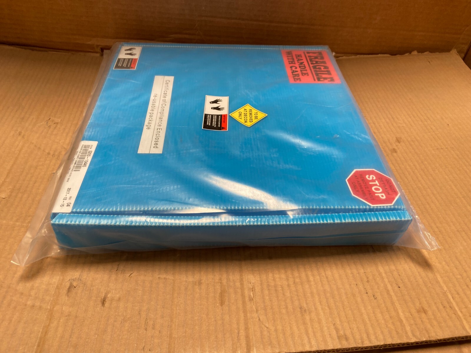 Shadow Ring Quartz 200MM Applied Materials P/N 0200-10445 New Sealed