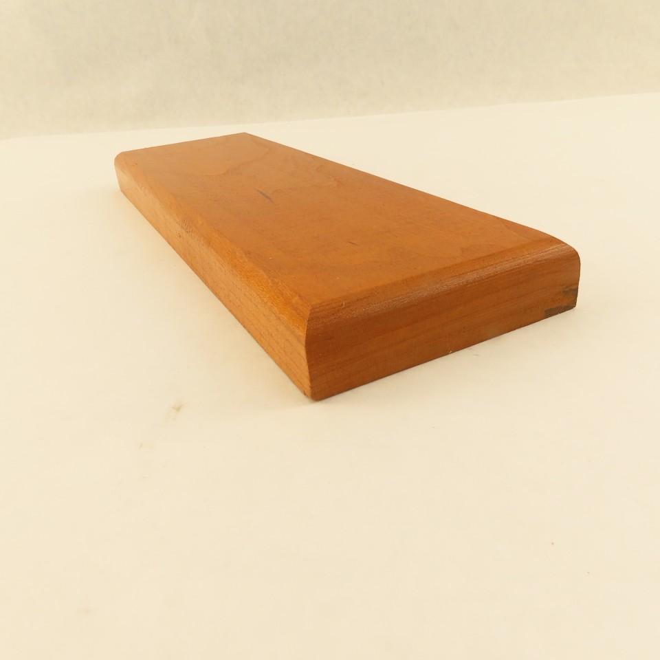 9″ x 3″ x 3/4″ Thick Cherry Wood Plaque Blank Arts Crafts Beveled Edge Lot Of 13