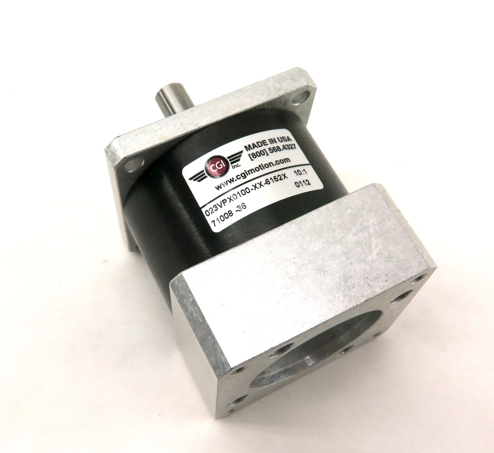 CGI Motion 023VPX0100-XX-6152X Gear Head 10:1