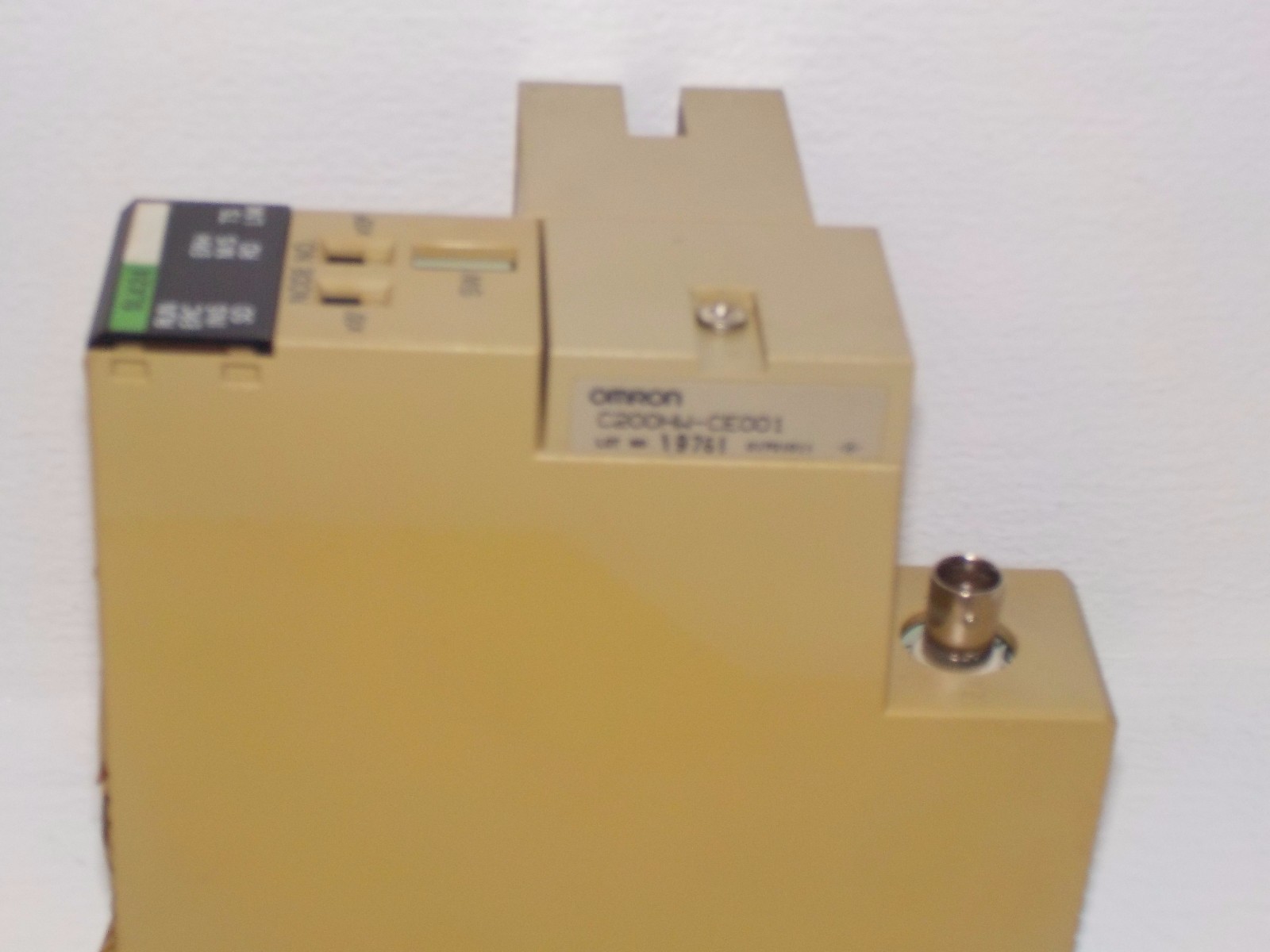 OMRON C200HW-SLK24 USED SYSMAC LINK UNIT WITH C200HW-CE001 C200HWSLK24