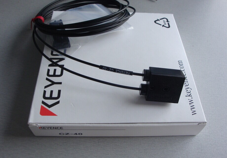 New KEYENCE CZ-40 Reflective Spot Long Distance Photoelectric Fiber Optic Sensor