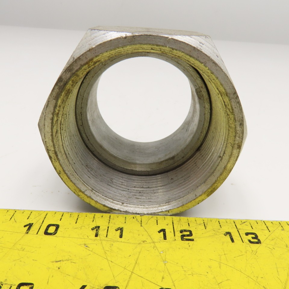 2″ Steel Single Ferrule Steel Hydraulic Tubing Compression Nut