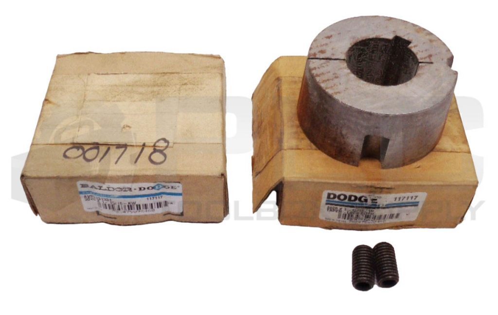LOT OF 2 NEW DODGE 117117 3020 X 1-15/16 TAPER LOCK BUSHING, BORE: 1-15/16