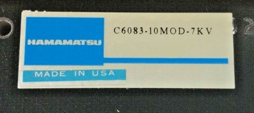 ✅ HAMAMATSU C6083-10MOD-7KV W/V6886U-10P20EF7