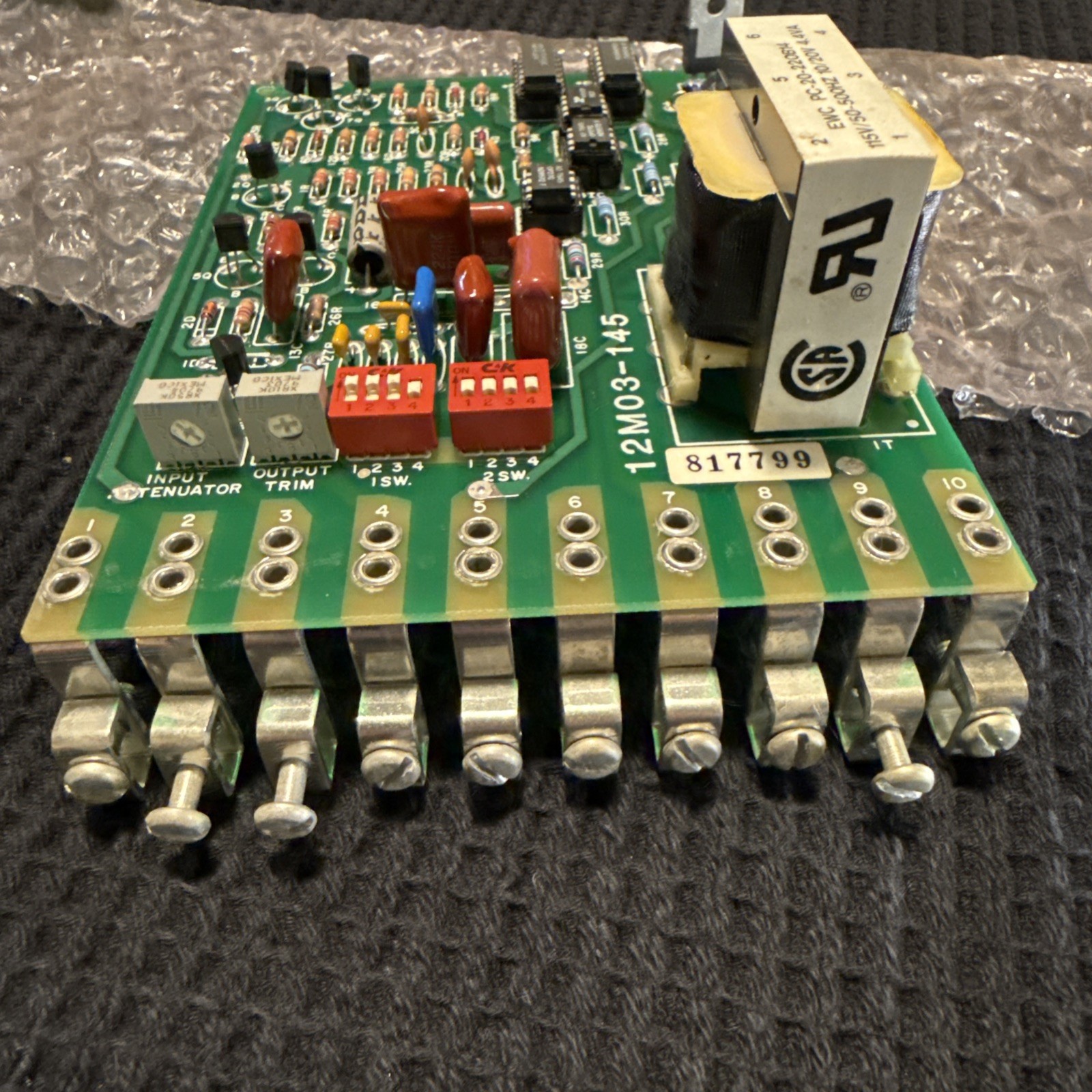Fenner Contrex 12M03-145 Voltage Converter Control Board NIB NOS 8100-0558 Rev B