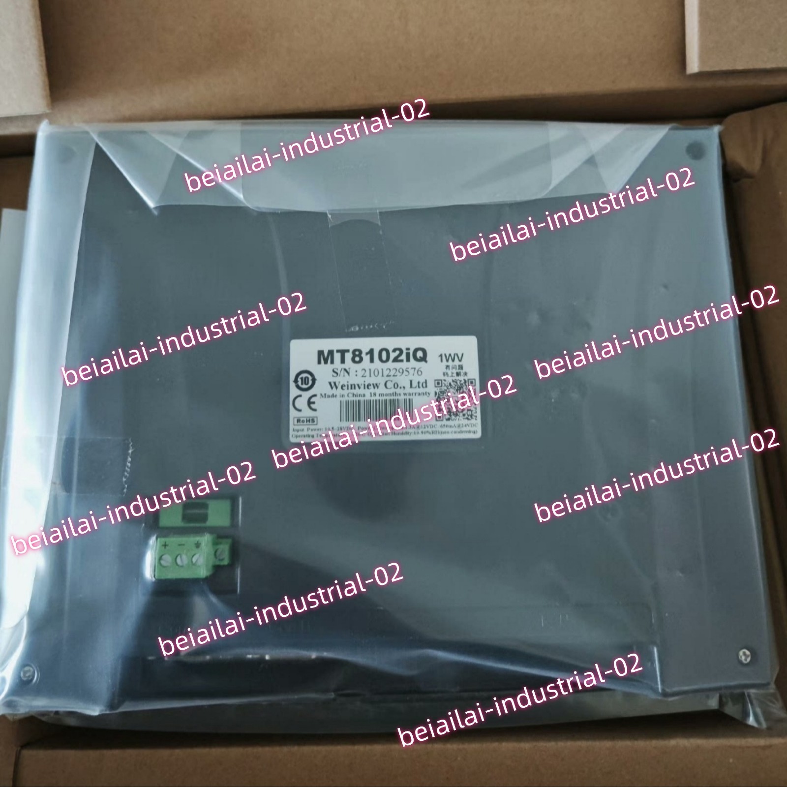 Weinview MT8102iQ HMI Touch Panel#1pcs new in box