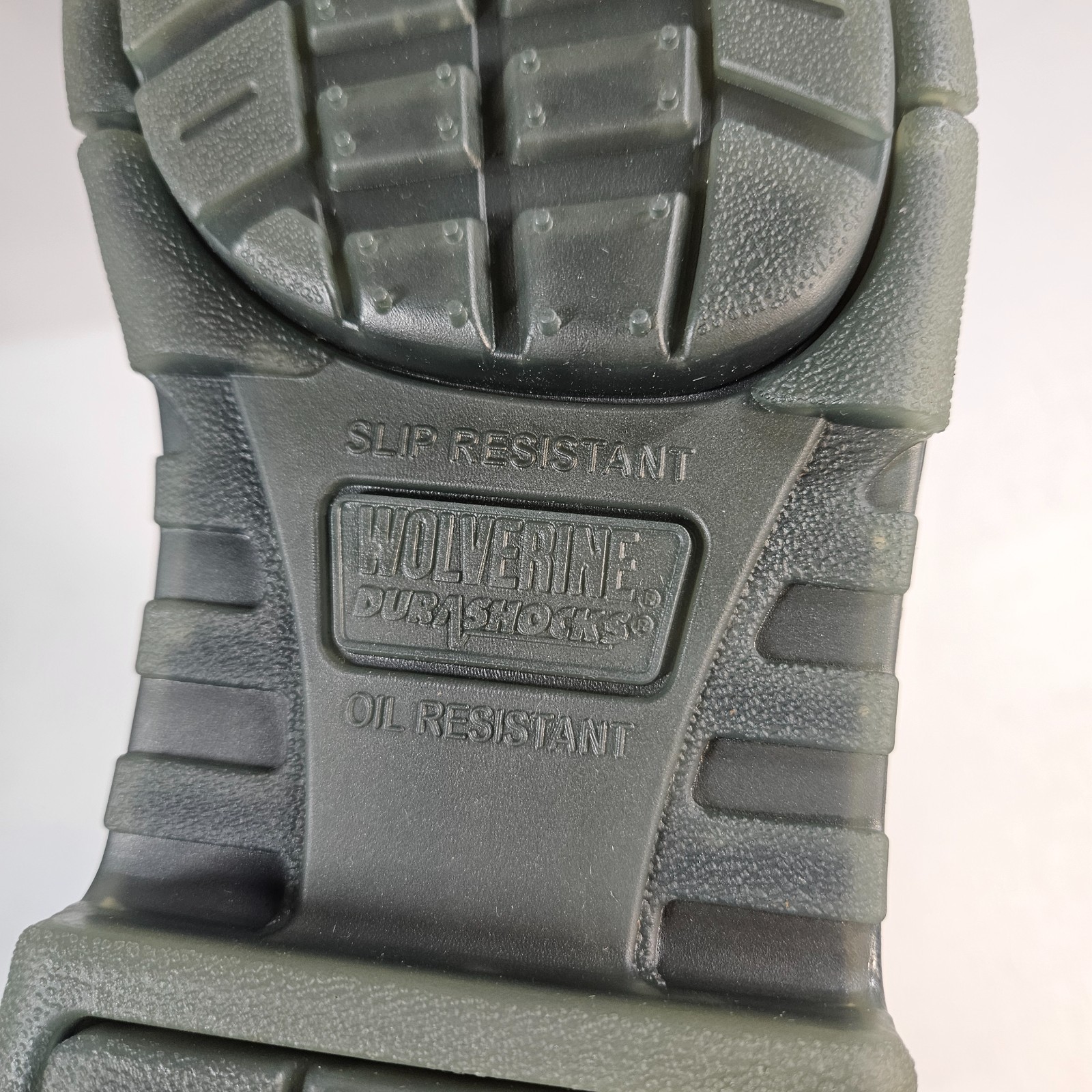 Wolverine Men’s Steel Toe W03258 DuraShocks Wellington Stone 11.5 M New