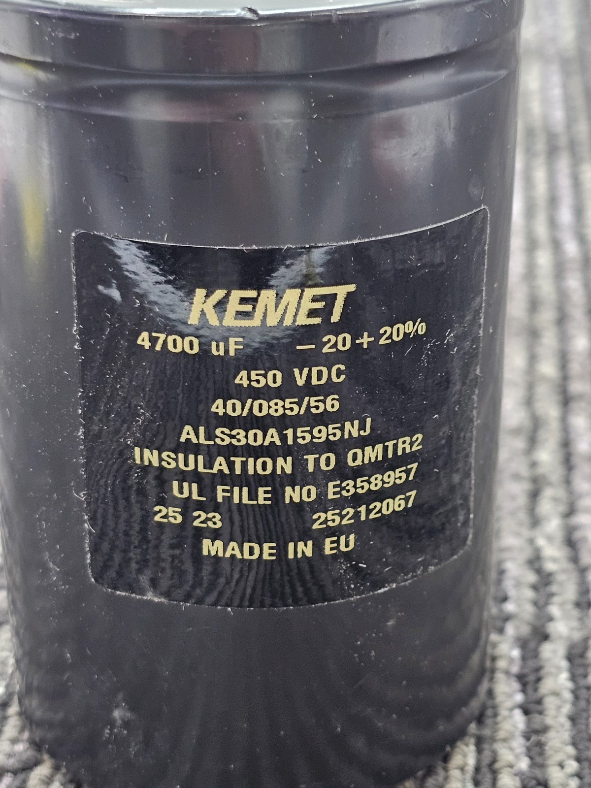 Kemet ALS30A1595NJ Aluminum Electrolytic Capacitor 450VDC