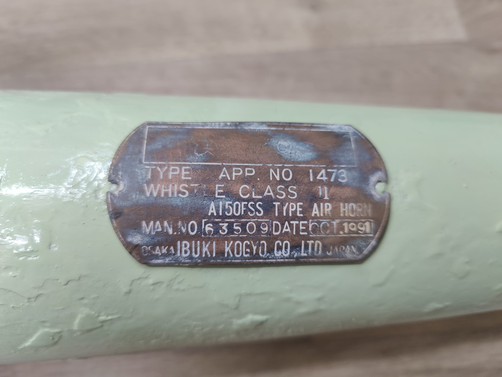 Ibuki Kogyo A150 ESS Whistle Class ll Air Horn – Working tested