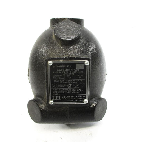 ITT MCDONNELL & MILLER 61 120-240VAC 7.4A 2″ NSNP