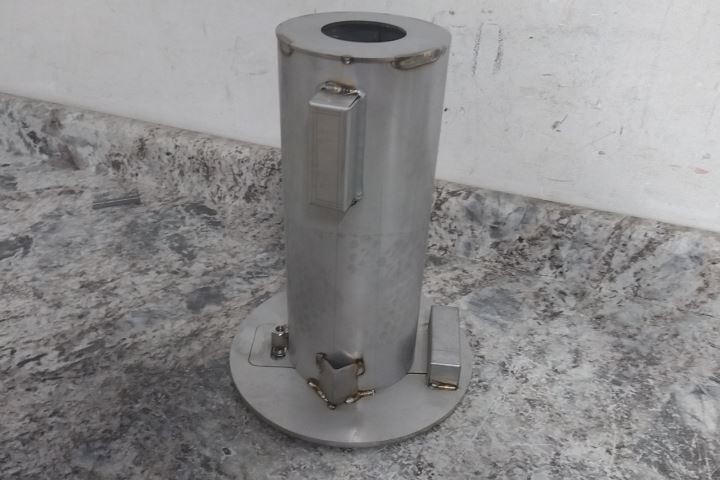 Calpipe Security Bollards ESR040 4 In Inside Dia Bollard Embedment Sleeve