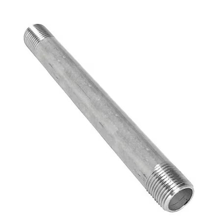 Zoro Select E4bnh26 Pipe, Ss, 11/2″, Nptxnpt, 20″, E4bnh26
