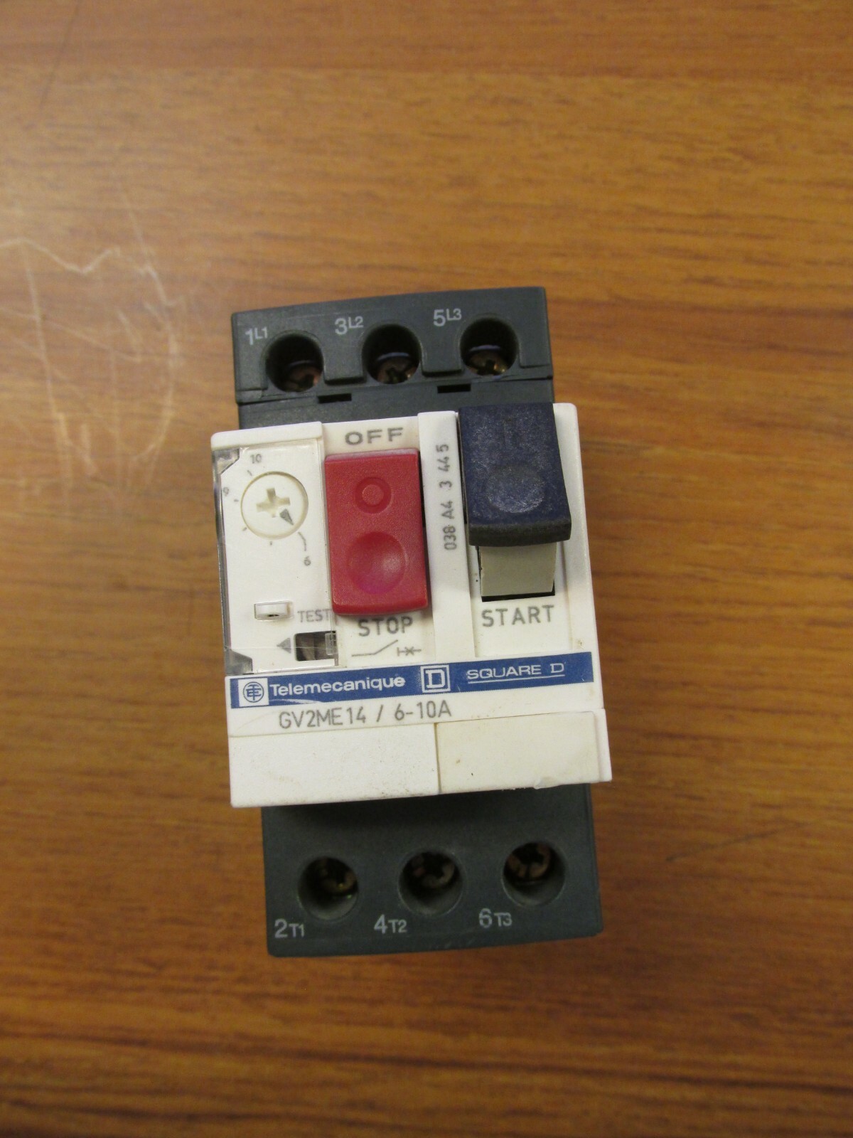 TELEMECANIQUE MOTOR PROTECTOR 6-10A, CAT# GV2ME14 … WR-36
