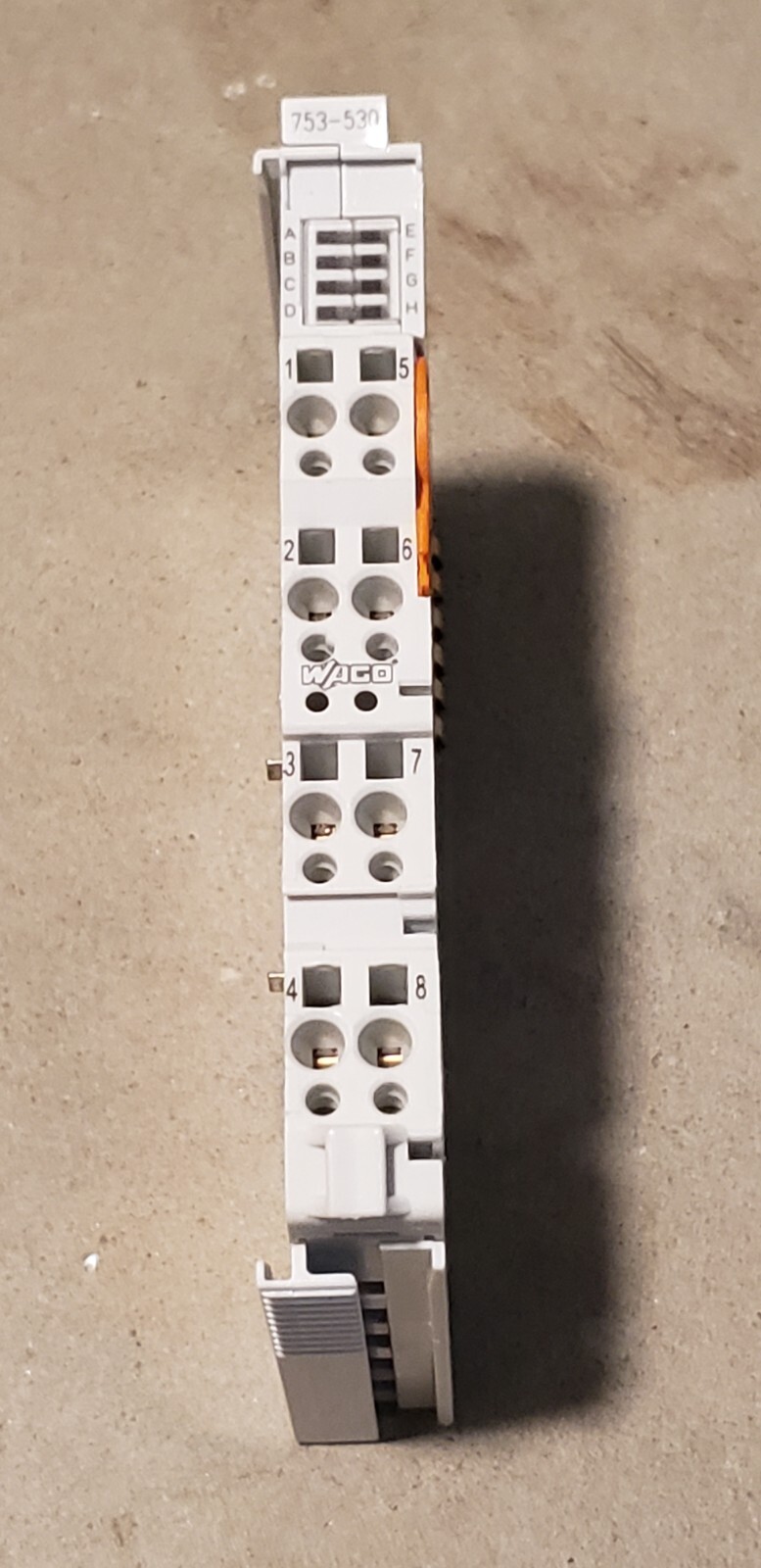 UNUSED WAGO 753-530 8DO 24VDC OUTPUT MODULE