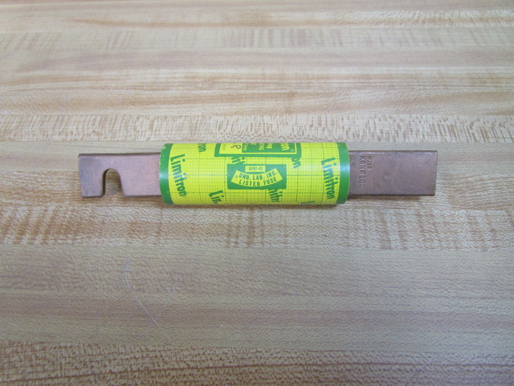 Bussmann KWN-R-100 Limitron Fast Acting Fuse KWNR100 Tested