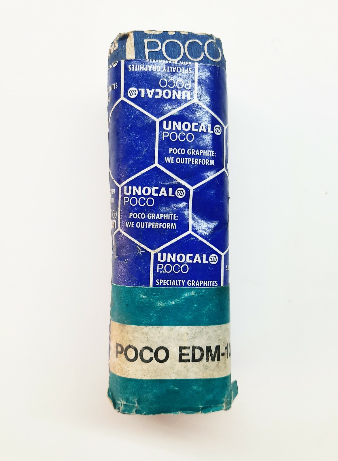 UNOCAL POCO EDM-100 GRAPHITE BLOCK 104 X 26 X 26 mm – NEW – OLD STOCK