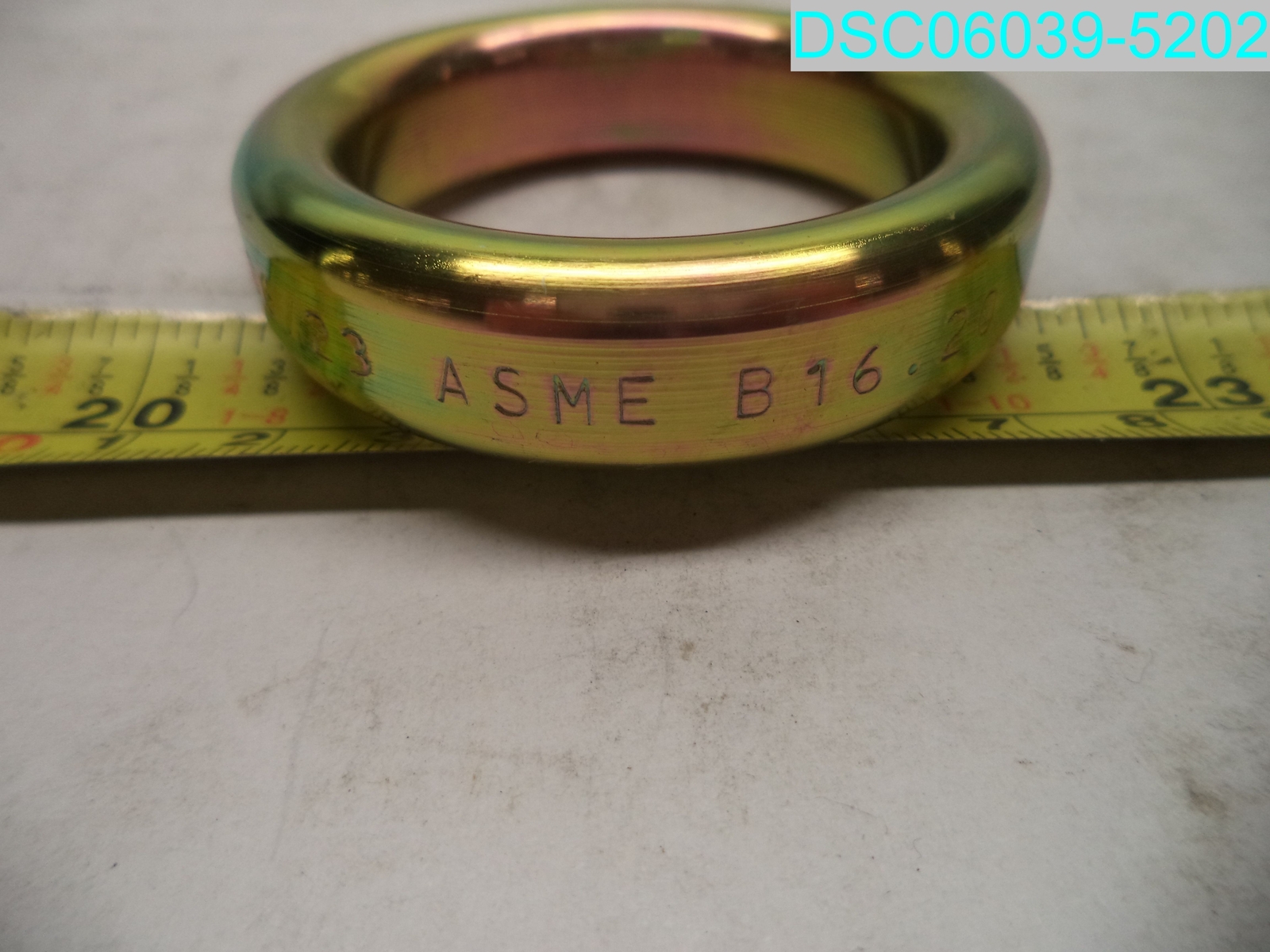 Wolar R16 DF 3EZ4 ASME B16.20 Oval Ring Joint Gasket
