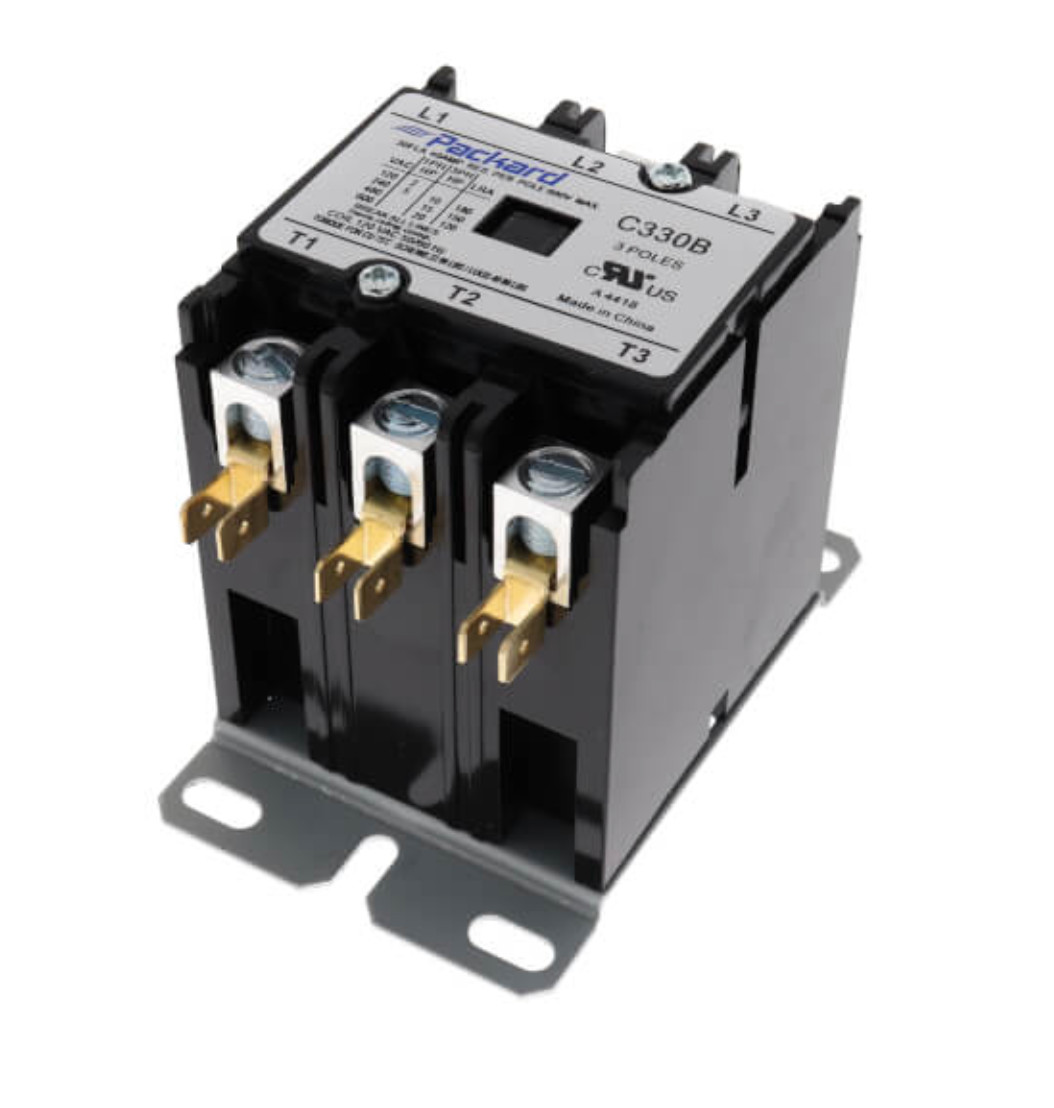 Packard C350B 3 Pole 50A 120V Contactor