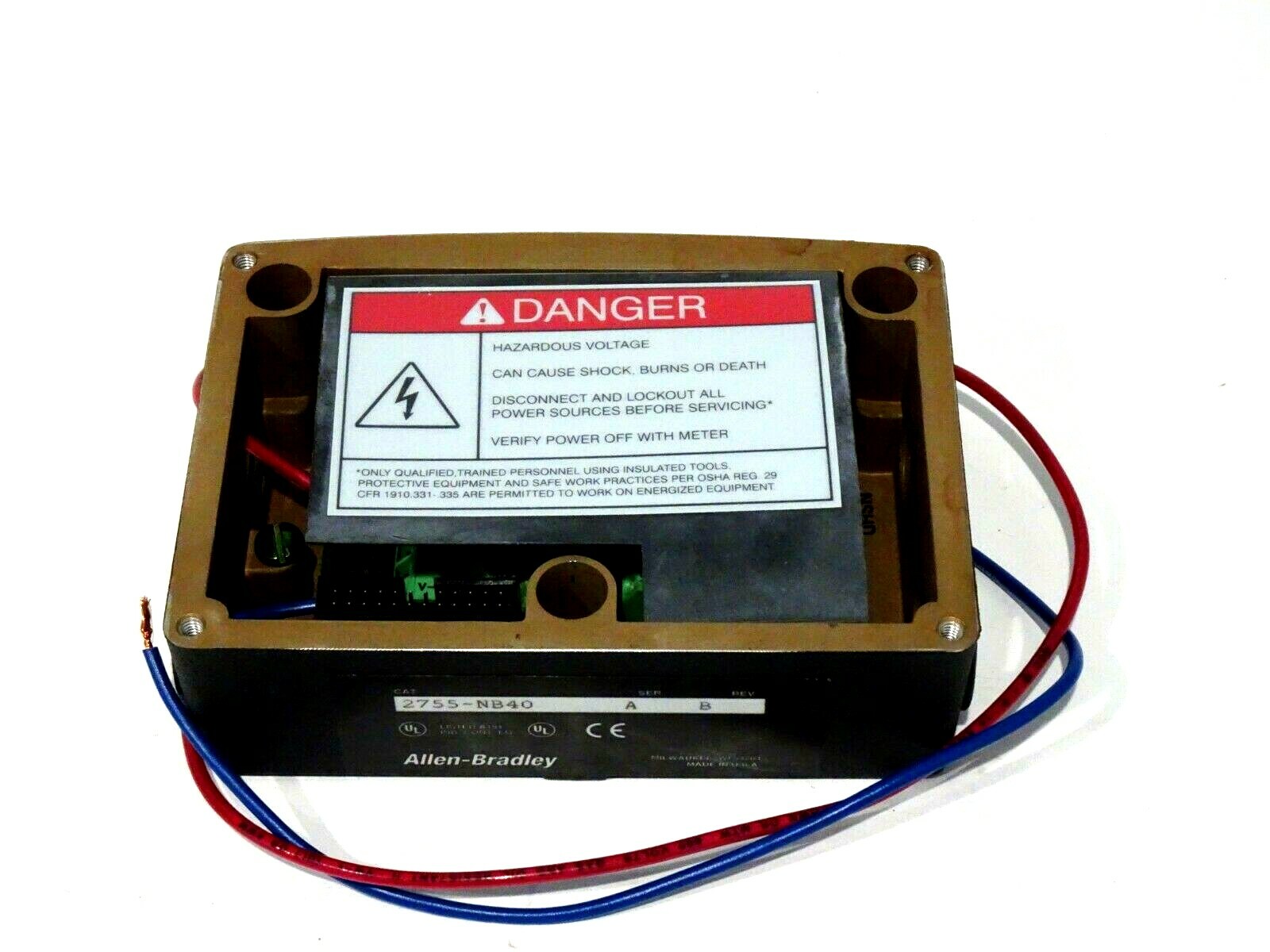NEW ALLEN BRADLEY 2755-NB40 ADAPTASCAN SER.A 2755NB40