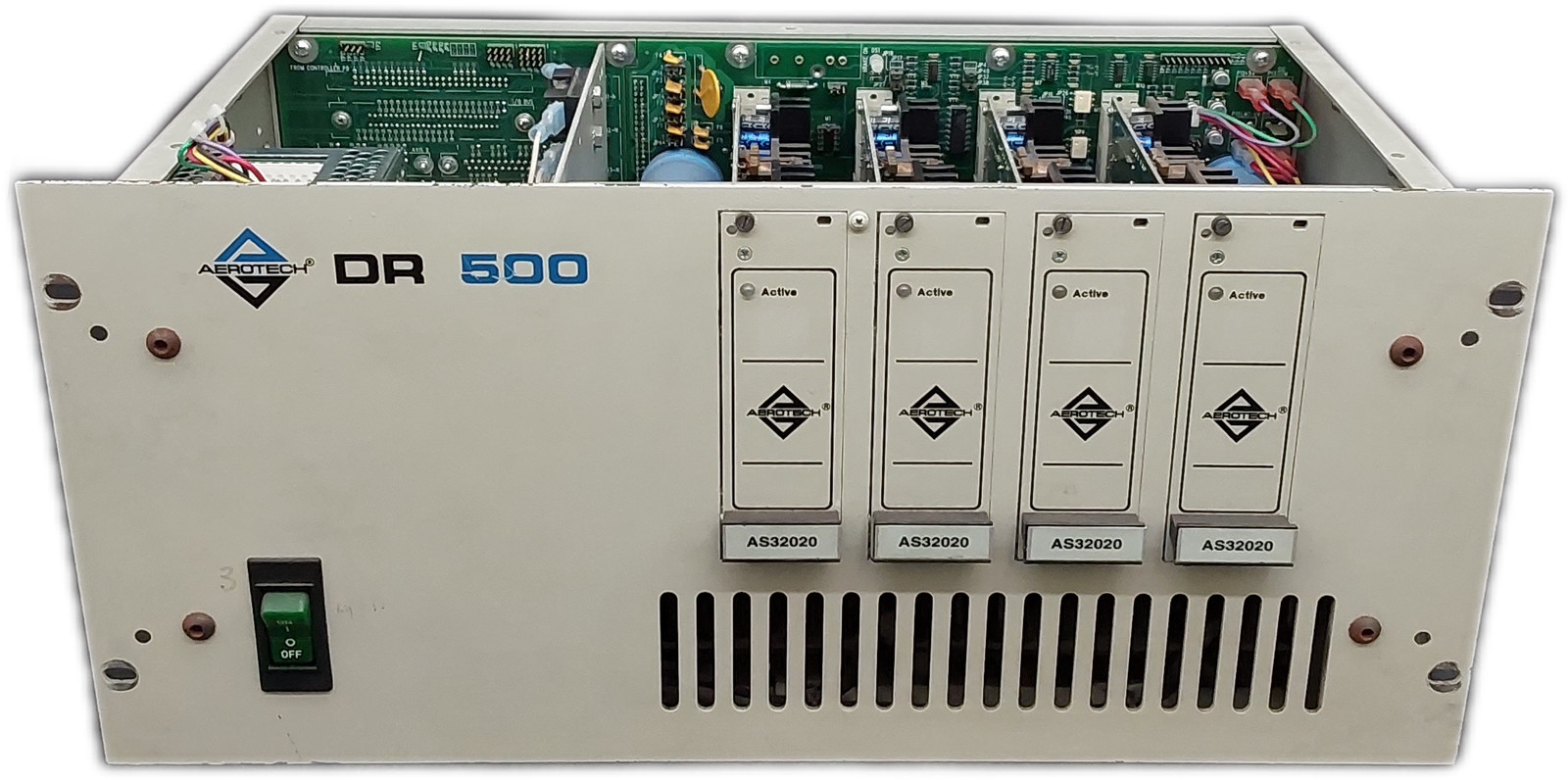 Aerotech DR500R-A-80-80 4-Axis Motion Controller with 4 Modules