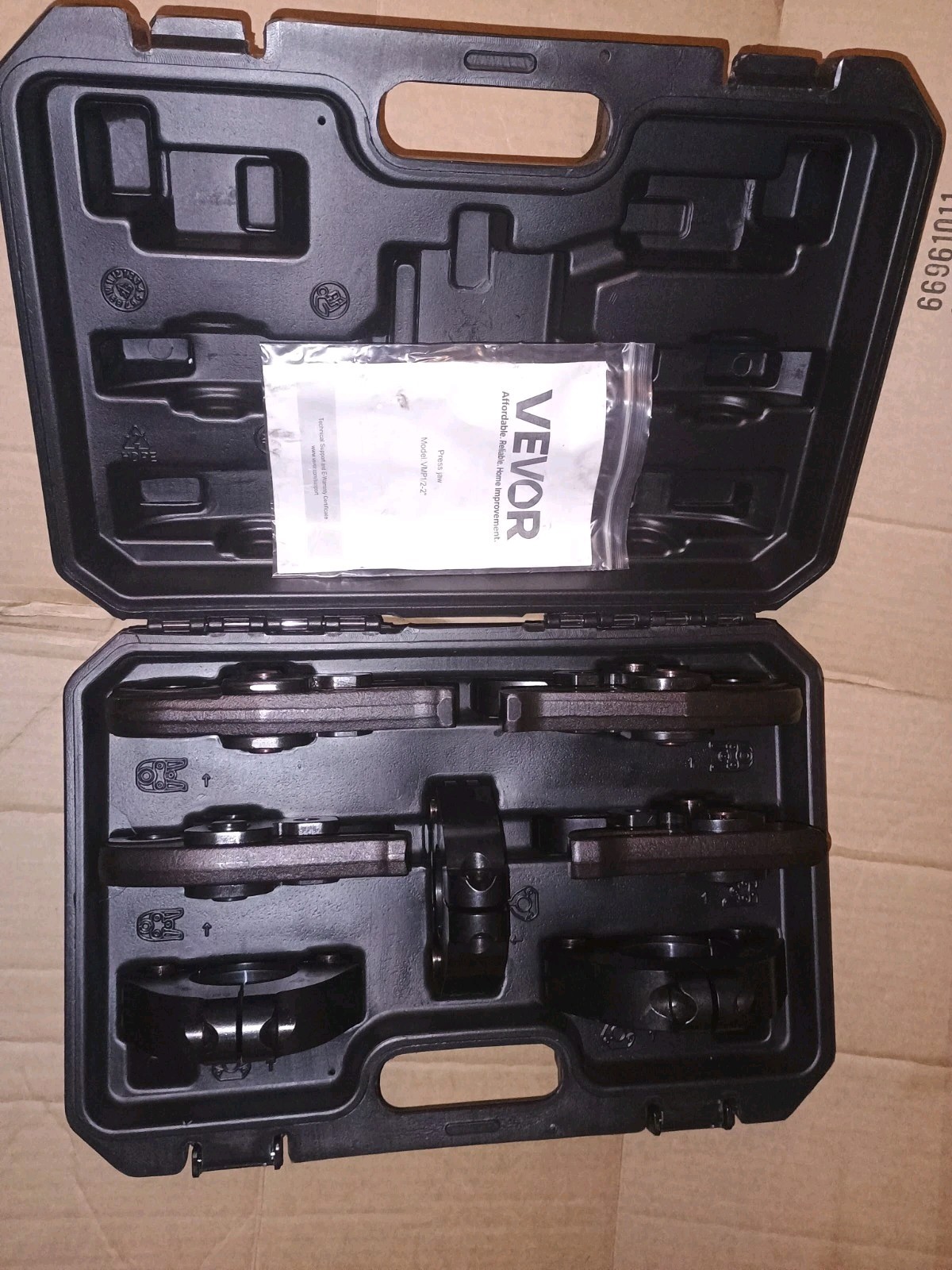 VEVOR 7PCS MegaPress Pressing Kit 1/2″ to 2″ for Standard Press Tools with Case