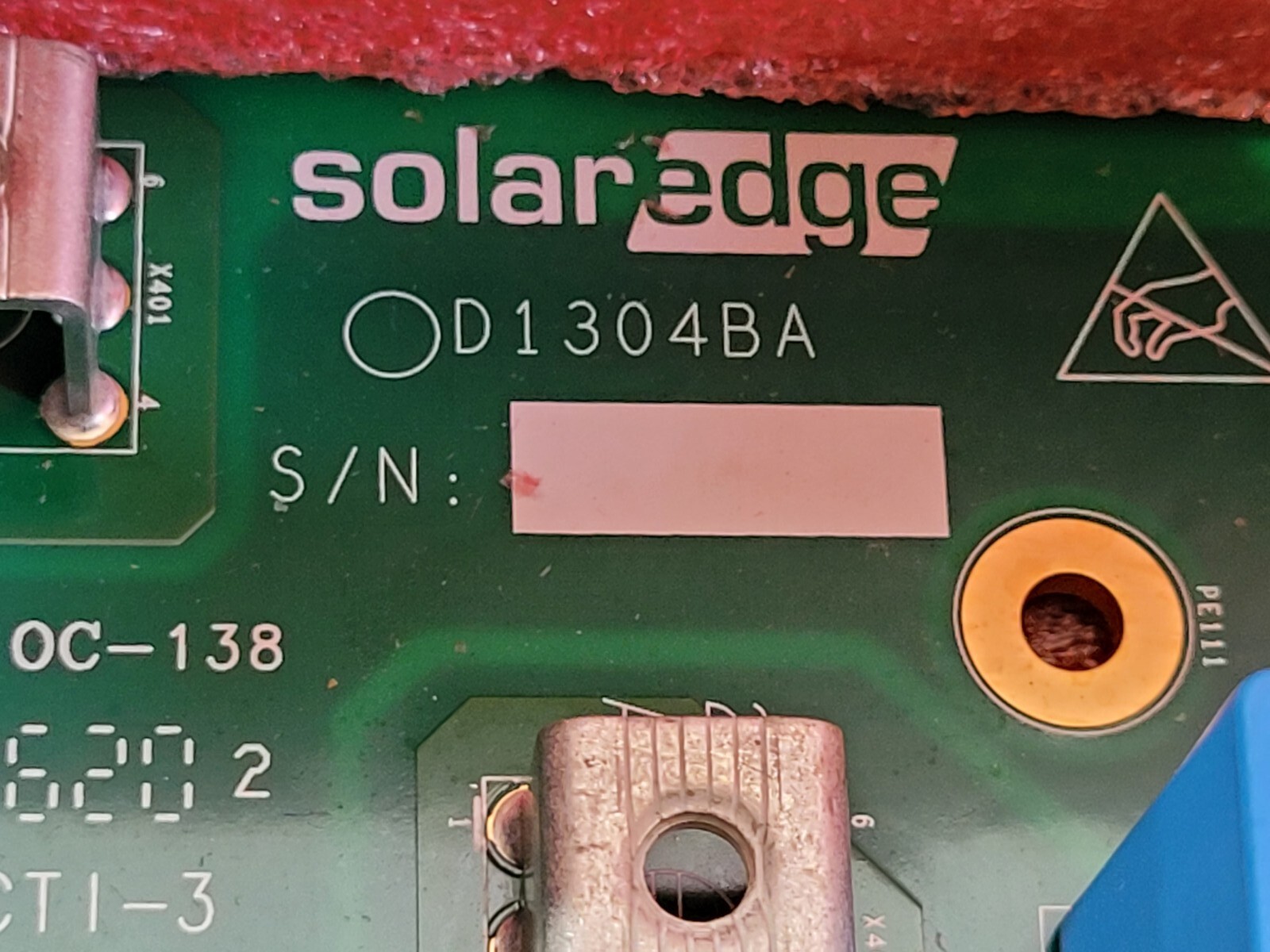 SolarEdge D1034BA Board AP1304B-PB-06-FW1