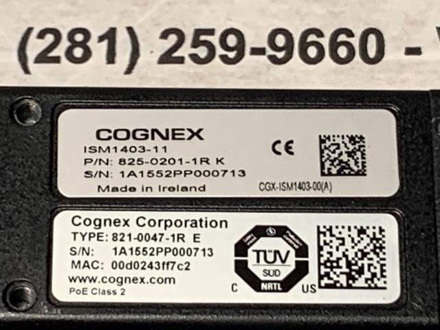Cognex Industrial Cam – 821-0047-1R – OPT-AC2514-5M w/Warranty