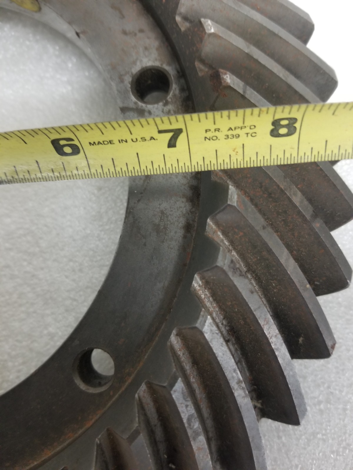 ARROW GEAR 06-16617-D2-B Spiral Bevel Gear 42 Teeth 5-3/8″ ID x 7-1/4″ Bolt Flge