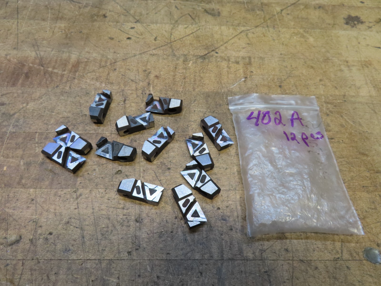 12 pc LoveJoy Tool Co. Inc. 402A anvil insert pocket