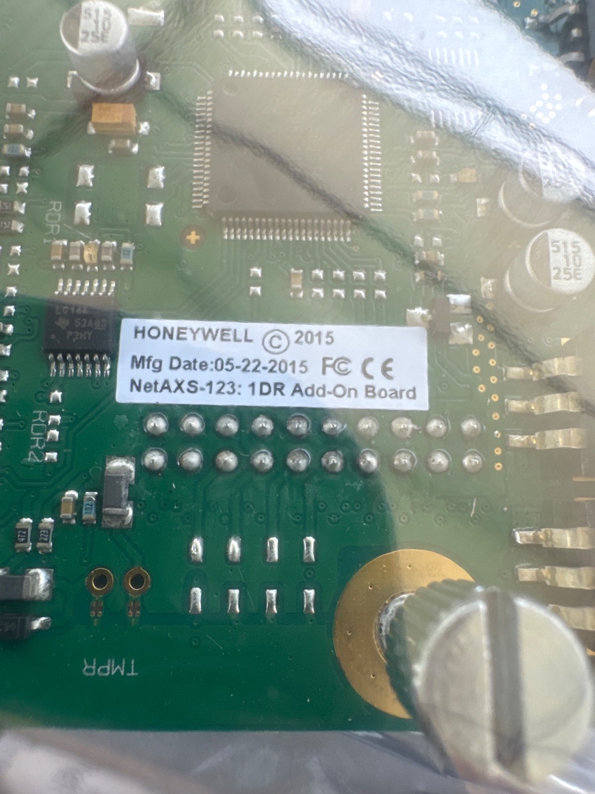 Honeywell NetAXS-123 Access Control Unit NXD1-1 Door Add-on Board