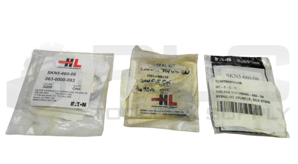 LOT OF 3 SEALED NEW EATON HYDROLINE SKN5-660-08 SEAL KIT