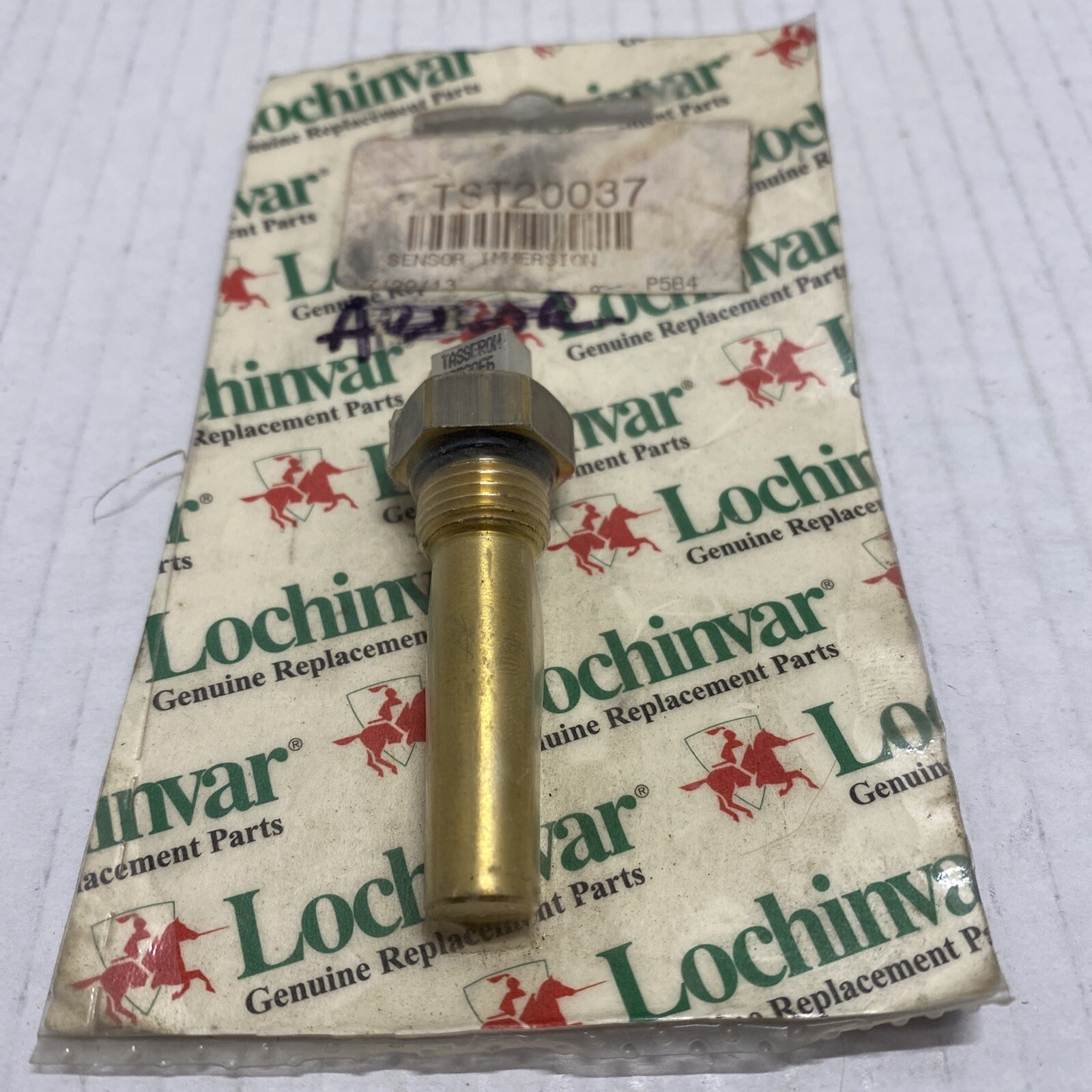 Lochinvar TST20037 Water Sensor Immersion Replacement New