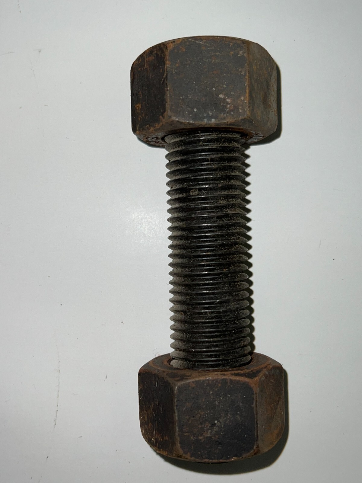 ALLOY STEEL ALL THREAD ROD B7 GRADE 1-1/8″-8 X 5-3/4″ SIZE W/ NUTS LOT OF 6**