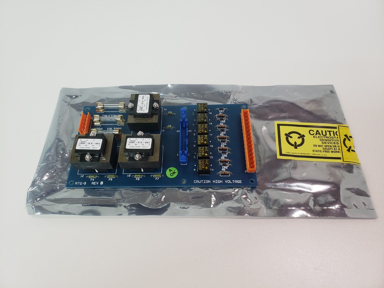 UNUSED – TKE ThyssenKrupp RTG-3 Rev. B Transformer Circuit Board 9000869