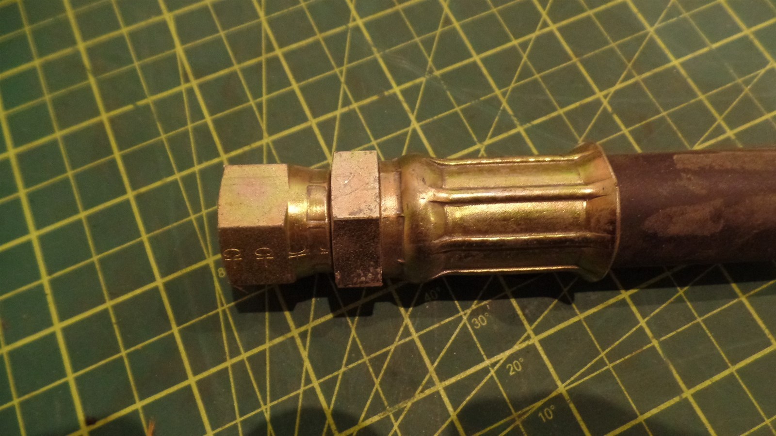 HYDRAULIC HIGH PRESSURE HOSE ASSEMBLY, P/N 65710-24.00, 6571024.00