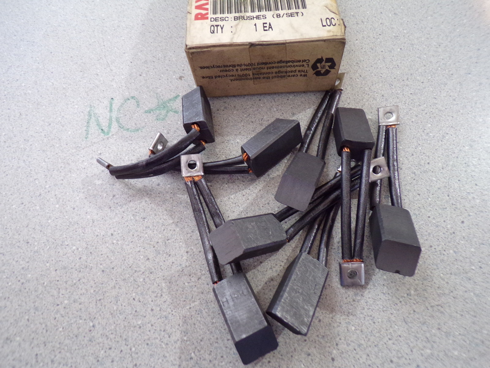 NEW Raymond 570-415-04 Brush Kit 8-Set *FREE SHIPPING*