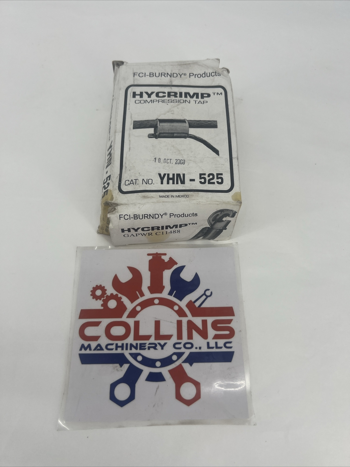 Burndy Hycrimp YHN-525 Compression Tap NOS