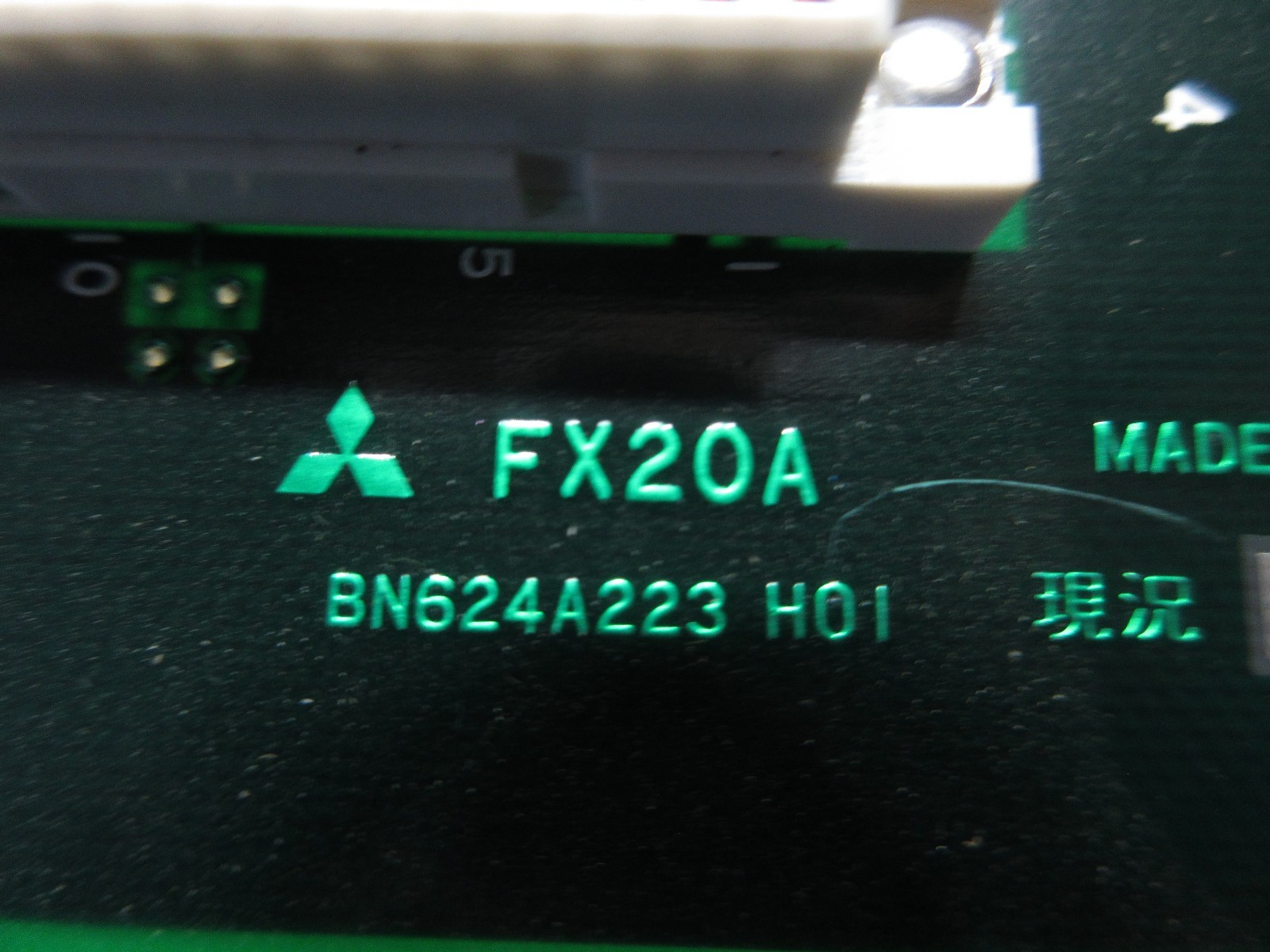 MITSUBISHI M55 EDM CIRCUIT BOARD UNIT FX20A BN624A223 H01 CNC EDM BN624A223H01