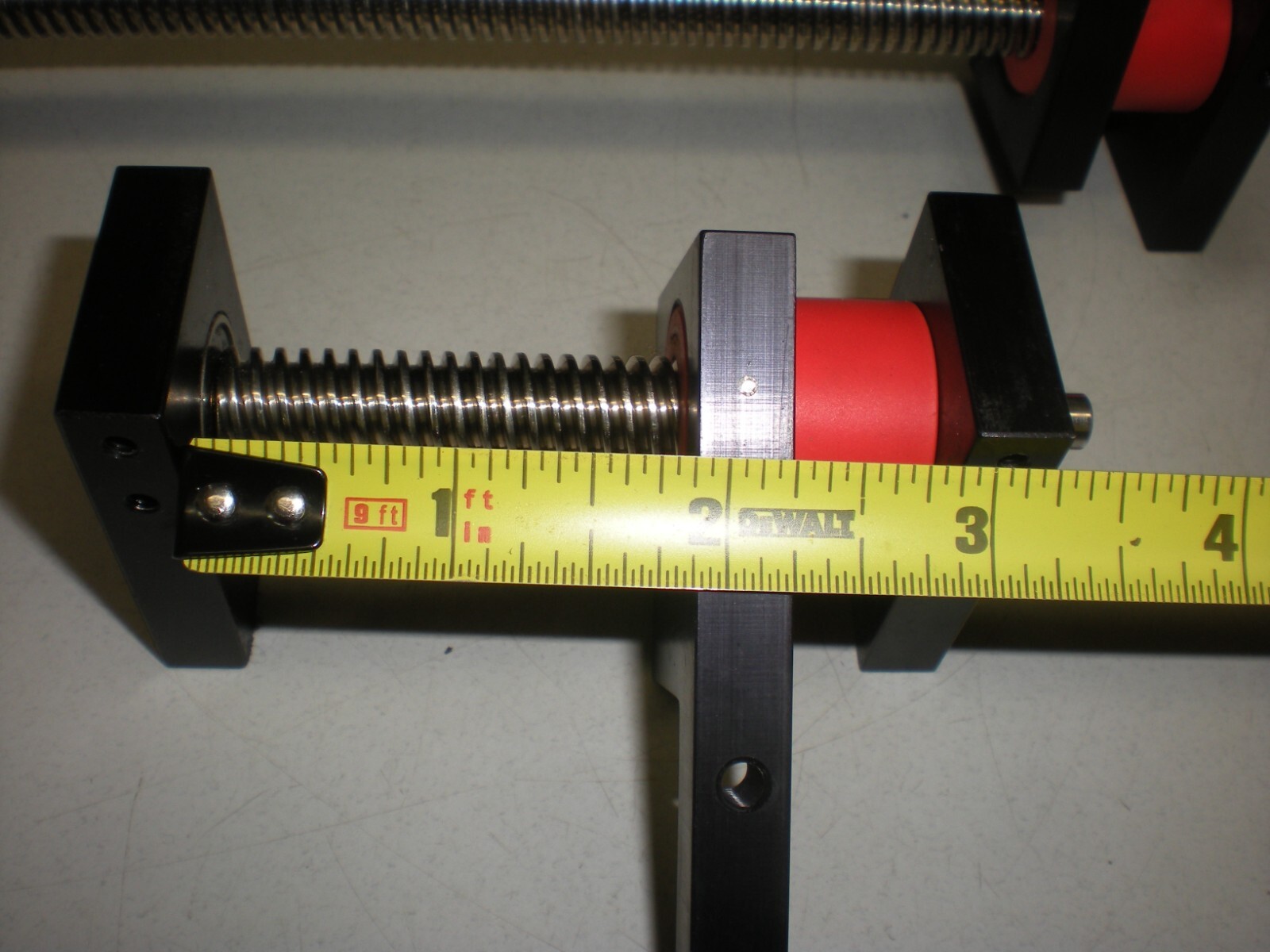 Set of (2) Unbranded Ball Screw Rail Slides – 1/4″ Diameter Shafts