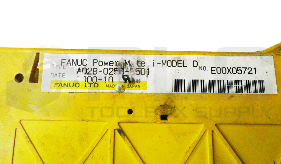 FANUC A02B-0258-B501 POWER MATE CASE ONLY