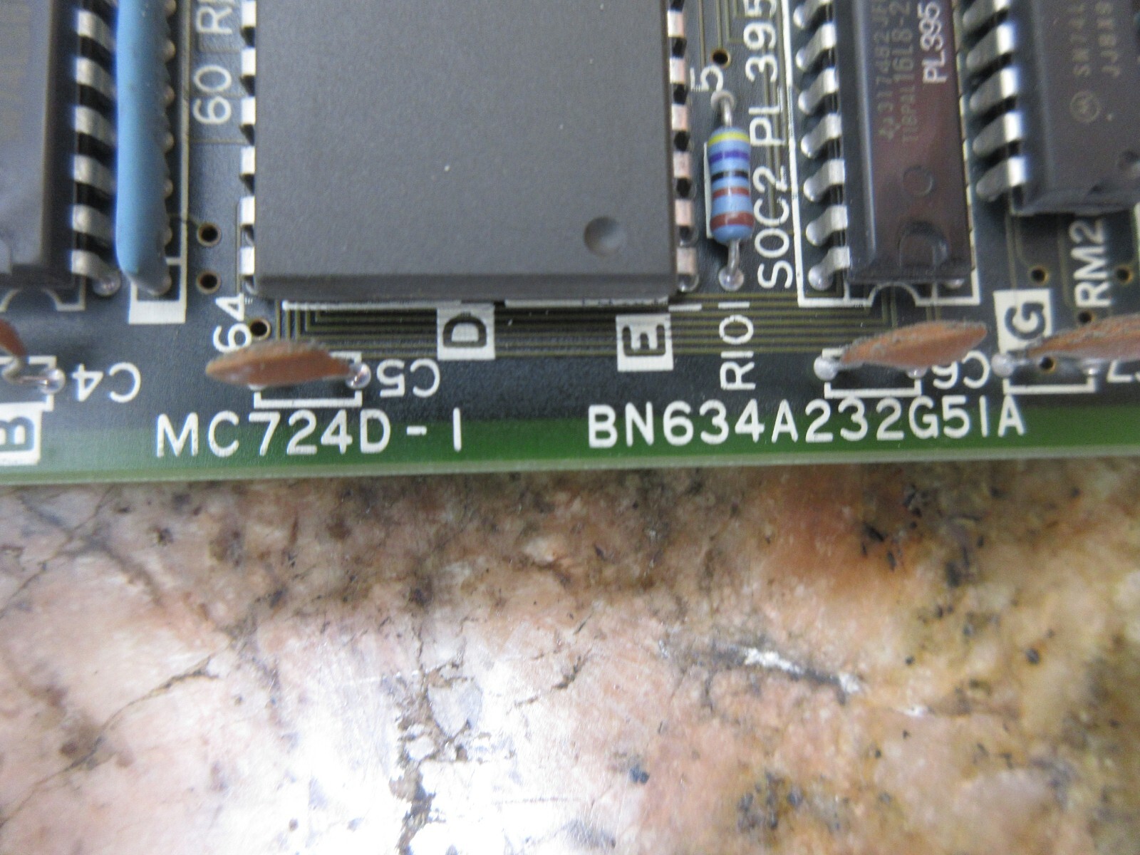 MITSUBISHI CX-20 CNC EDM BOARD MC724D-1 BN634A232G51A LOT OF 3PIECES