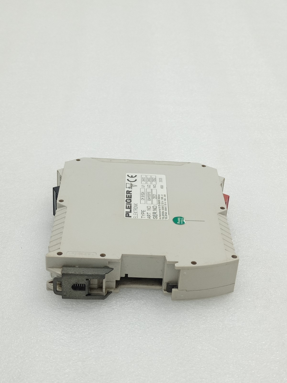 Pleiger CM 3/S24 Control Module 9341100110 / Pleiger Elektronik CM3/S24 / 24Vdc