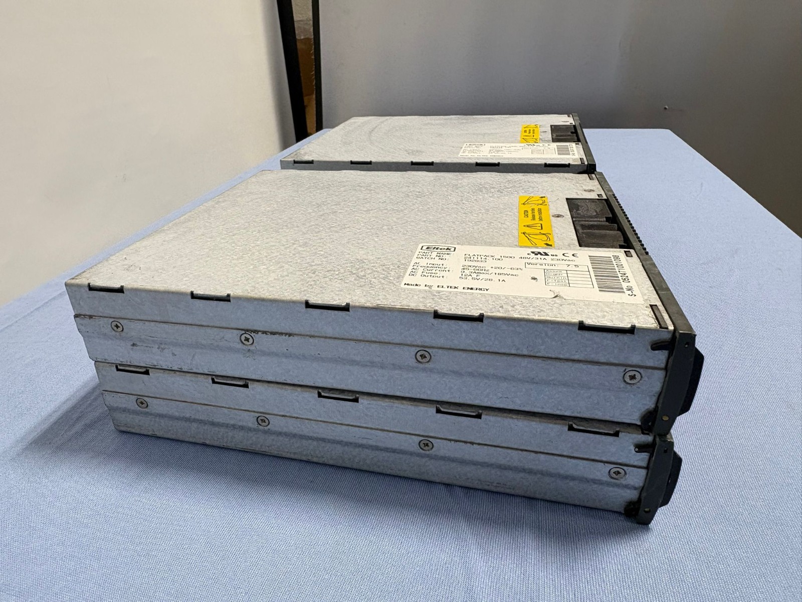 *LOT OF 4* Eltek Flatpack 1500 48V/31A Power Supply Rectifier Module 241114.100