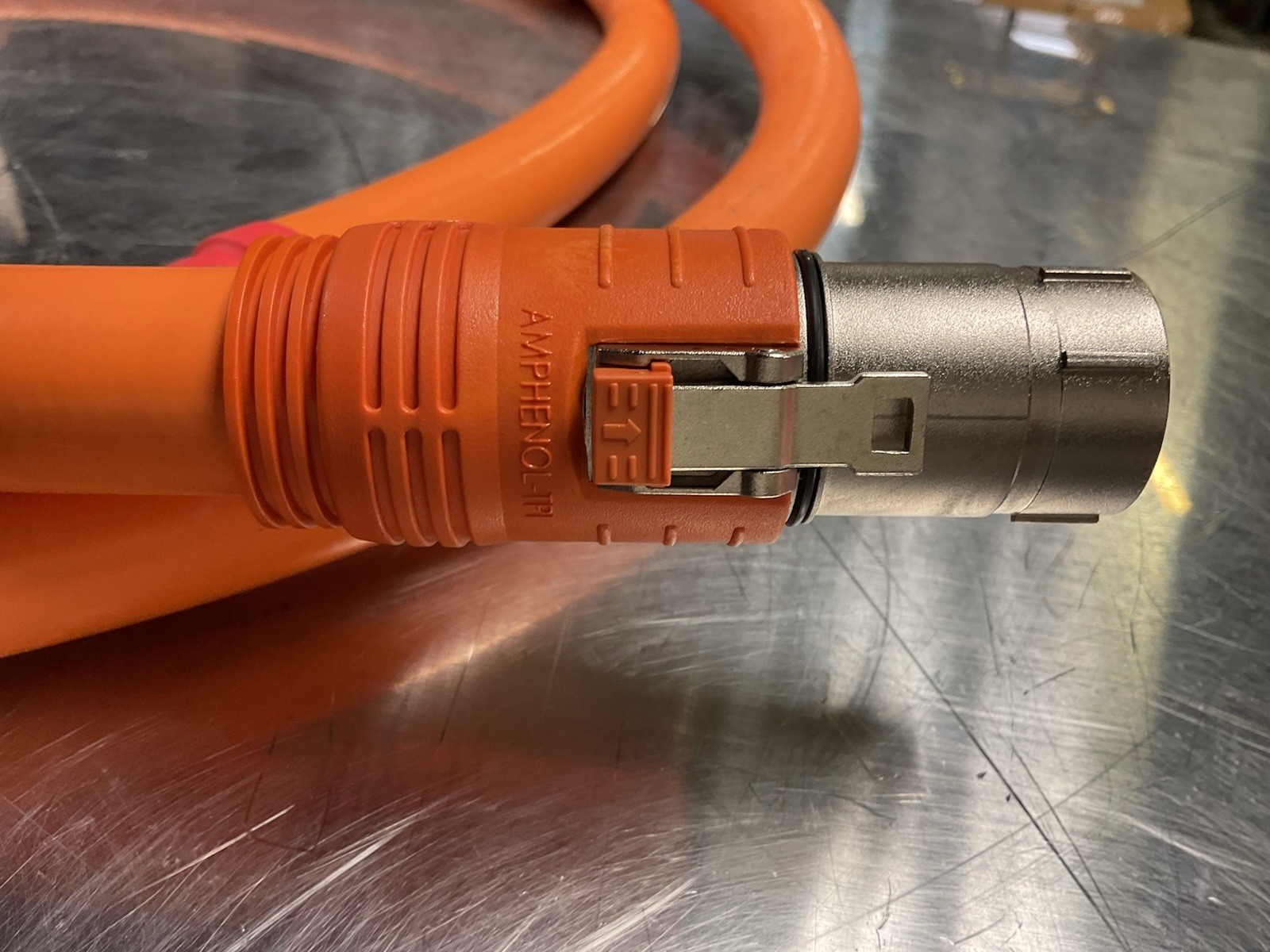 High Voltage 10 FT 150mm Cable With Amphenol PowerLok TPI EX-HA008416 Rev A