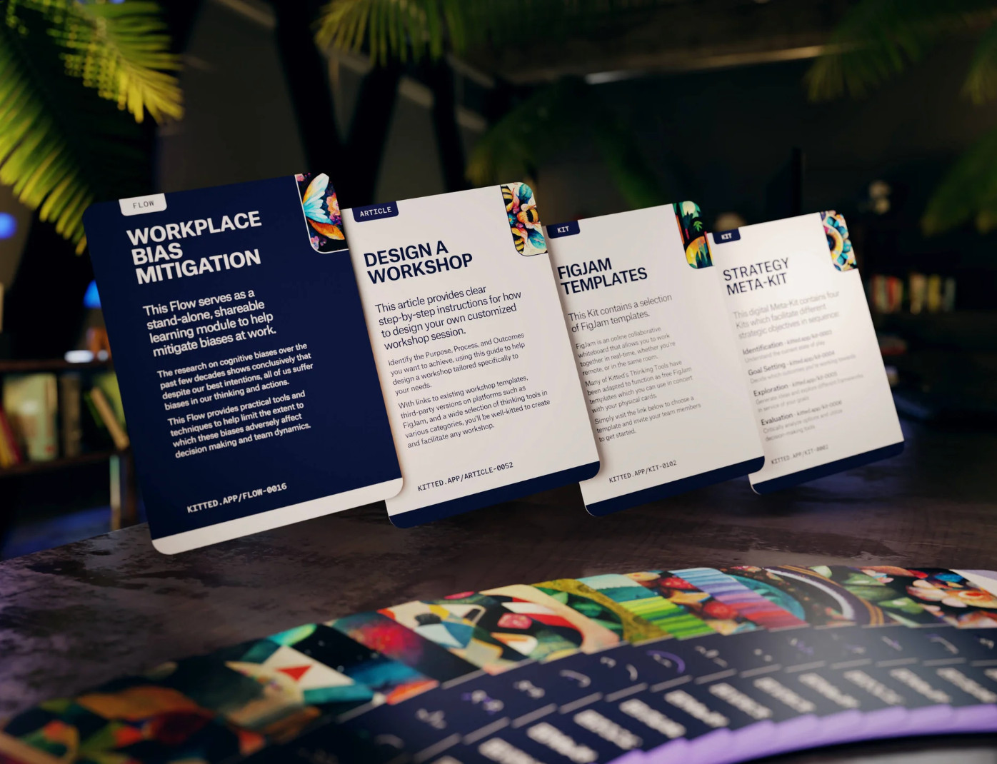 Kitted Personal Development Cards Professional Thinking Tools – SET OF 5 DECKS