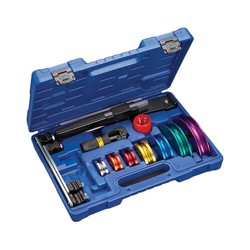 Yellow Jacket 63331 Basic Alloy Ratchet Tube Bender Kit, 1/4″ to 7/8″