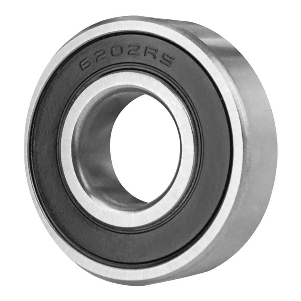 6202-2RS Sealed Ball Bearings (15x35x11mm) – 4 pack – Chrome Steel – ABEC-3