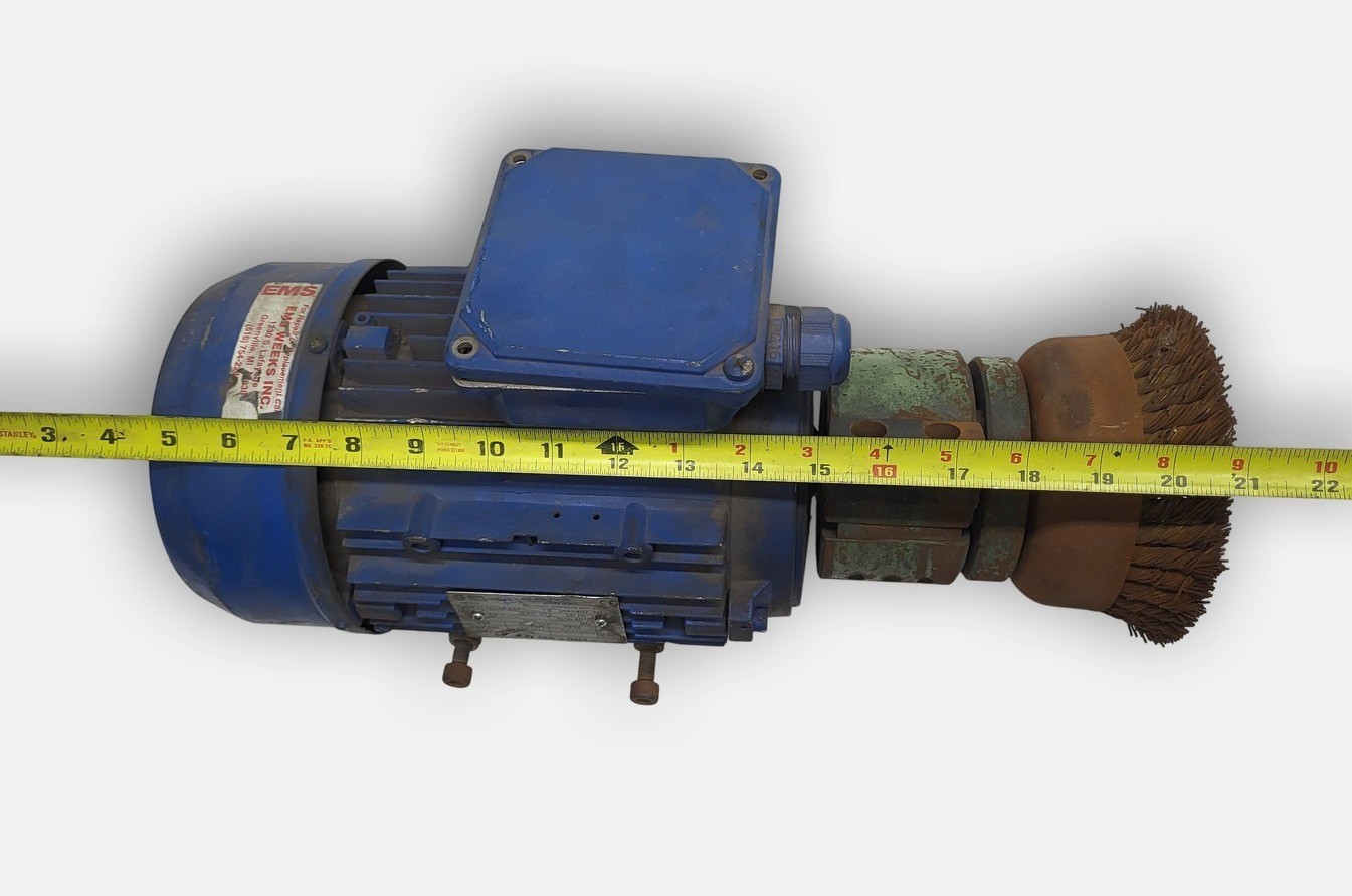 CEG ELEKTRO DRIVE MTEPS90LA4/2 MOTOR 2HP 1.5kW 1720RPM w/ BRUSH HEAD
