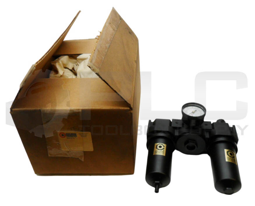 NEW COILHOSE PNEUMATICS 27R4-G REGULATOR W/ 27L4-M LUBRICATOR W/ 27F4-DM FILTER